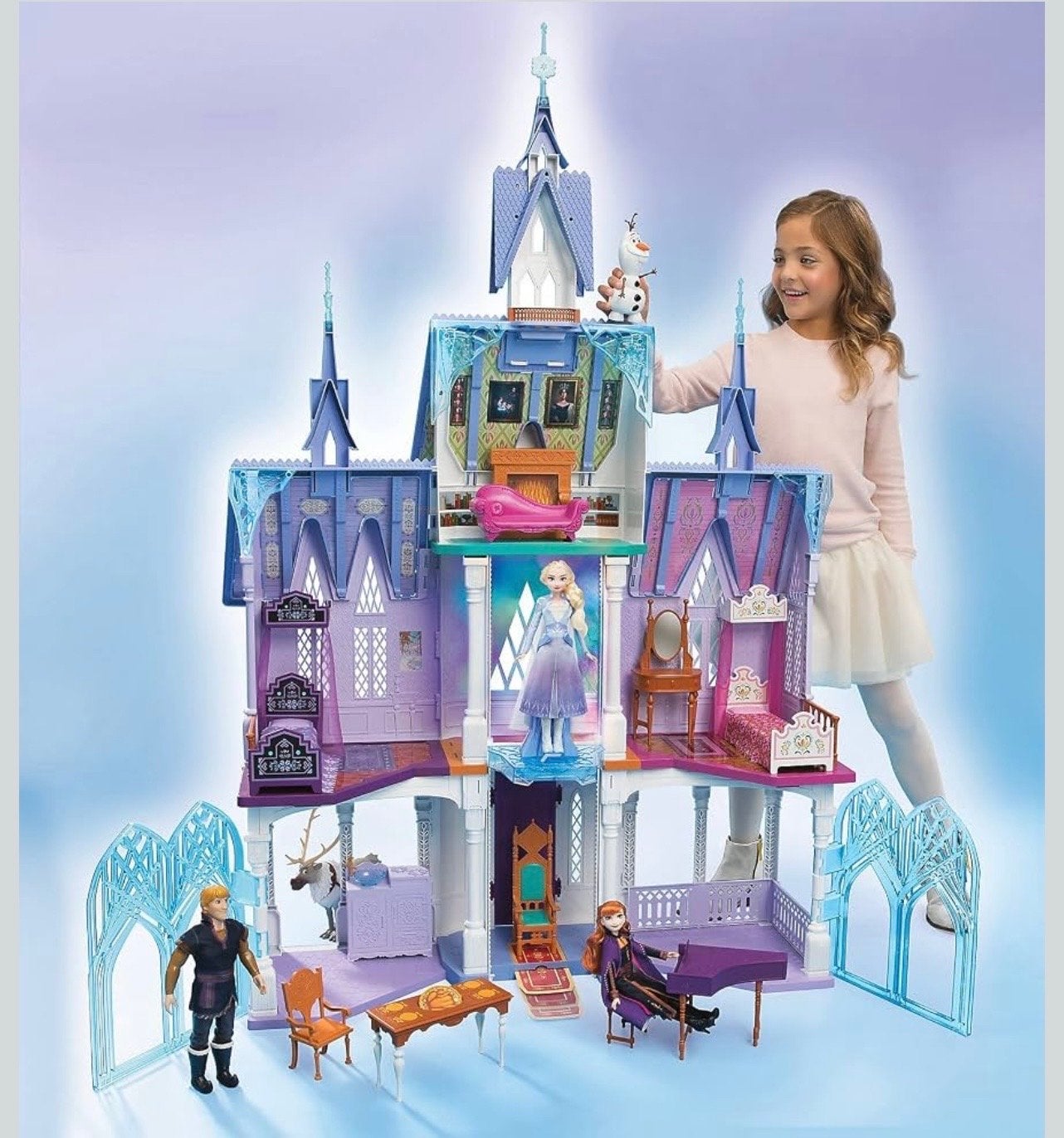 Popenhuis frozen, Ophalen, Poppenhuis