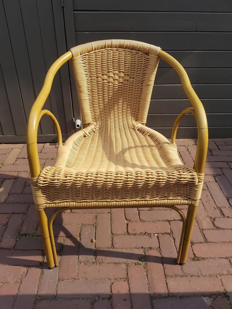 Horeca terrastafels en terrasstoelen (zie omschrijving), Ophalen, Nieuw, Kunststof, Stapelbaar