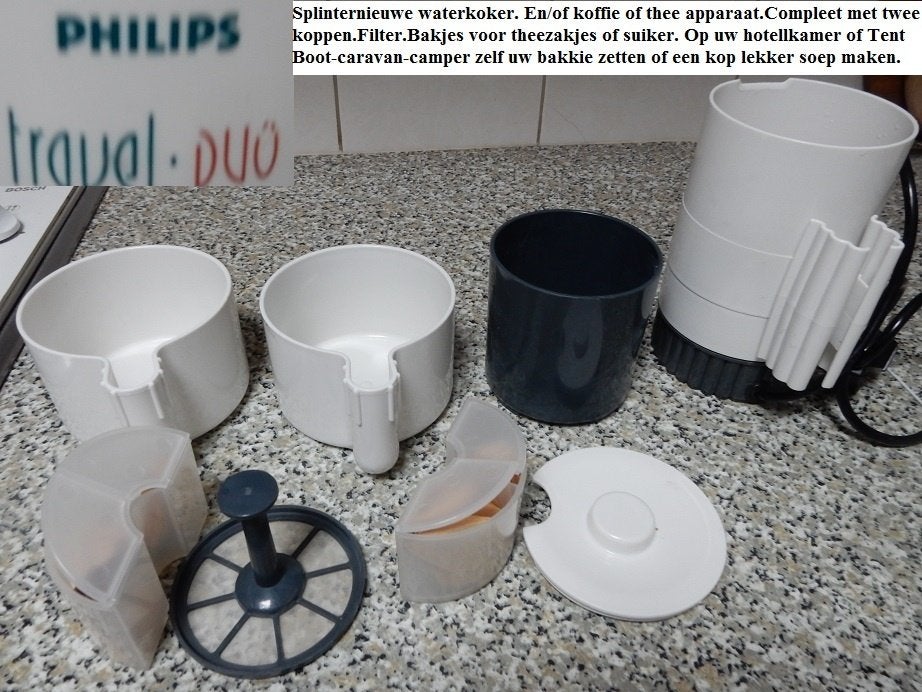 Nieuw.Waterkoker.Koffieapparaat.Thee apparaat.Compleet alle, Minder dan 1 liter, Ophalen of Verzenden, Nieuw