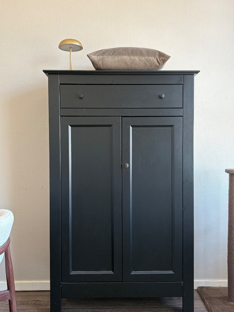 Woood Wandkast, Ophalen, Met deur(en), Zo goed als nieuw, Minder dan 150 cm