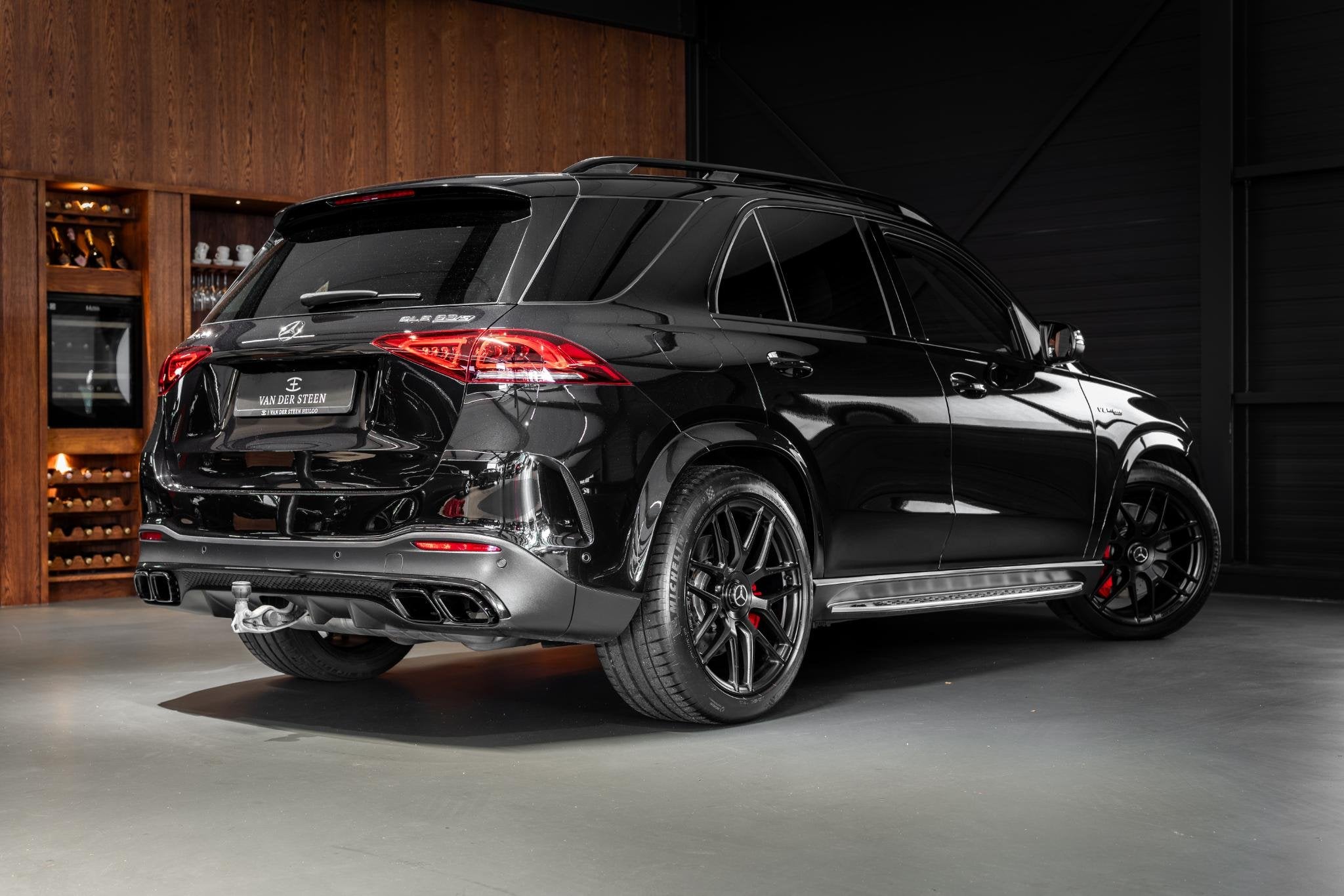Mercedes-Benz GLE-klasse AMG 63 S 4MATIC+ Premium Plus Burme, Auto's, Automaat, Gebruikt, Zwart, 156 €/maand