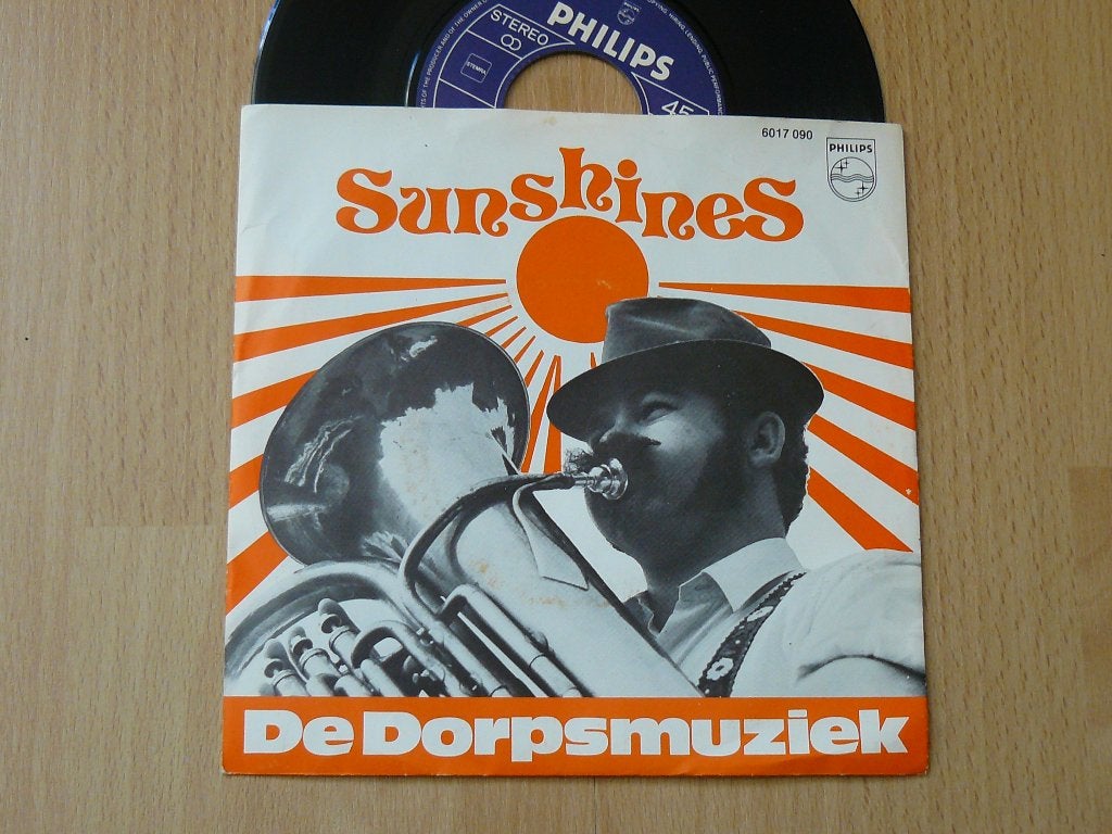 single The Sunshines * De Dorpsmuziek / Zie je de meisjes, Verzenden, Gebruikt, Pop, Single