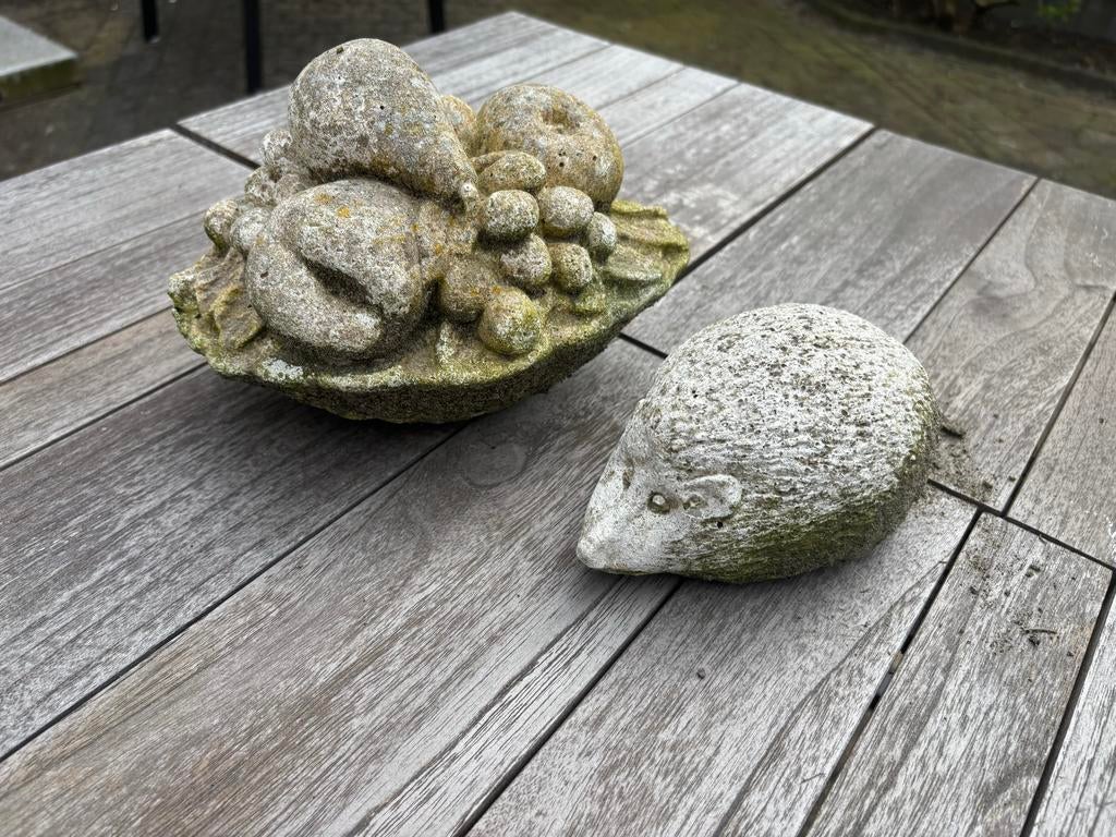 Betonnen beeldjes, Ophalen, Gebruikt, Beton, Dierenbeeld