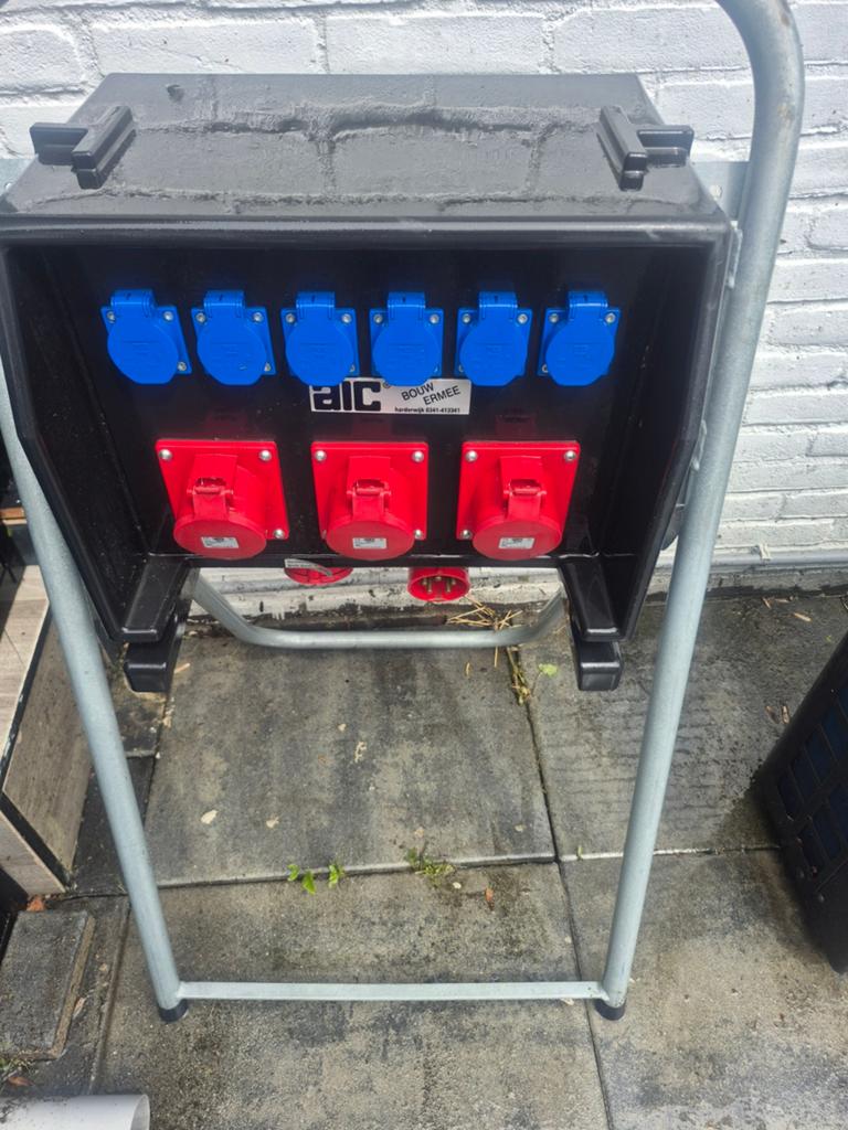 Bouwstroomkast aic, Doe-het-zelf en Verbouw, Elektra en Kabels, Ophalen of Verzenden, Gebruikt, Overige typen
