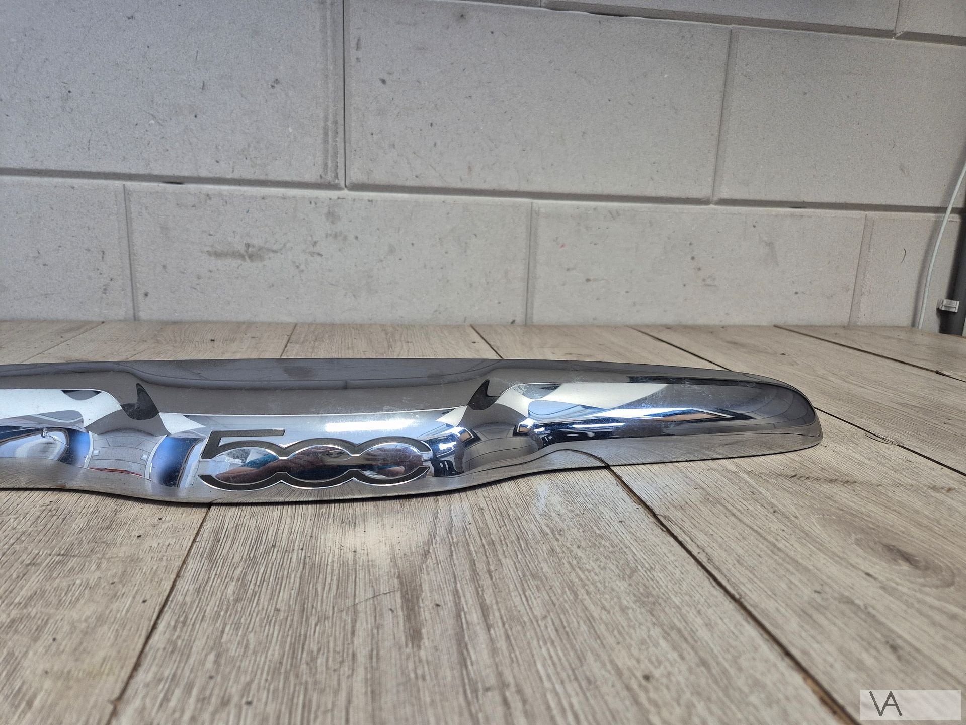 Achterklep handgreep met schakelaar van Fiat 500 chroom €60, Auto-onderdelen, Gebruikt, -, -, Ophalen of Verzenden