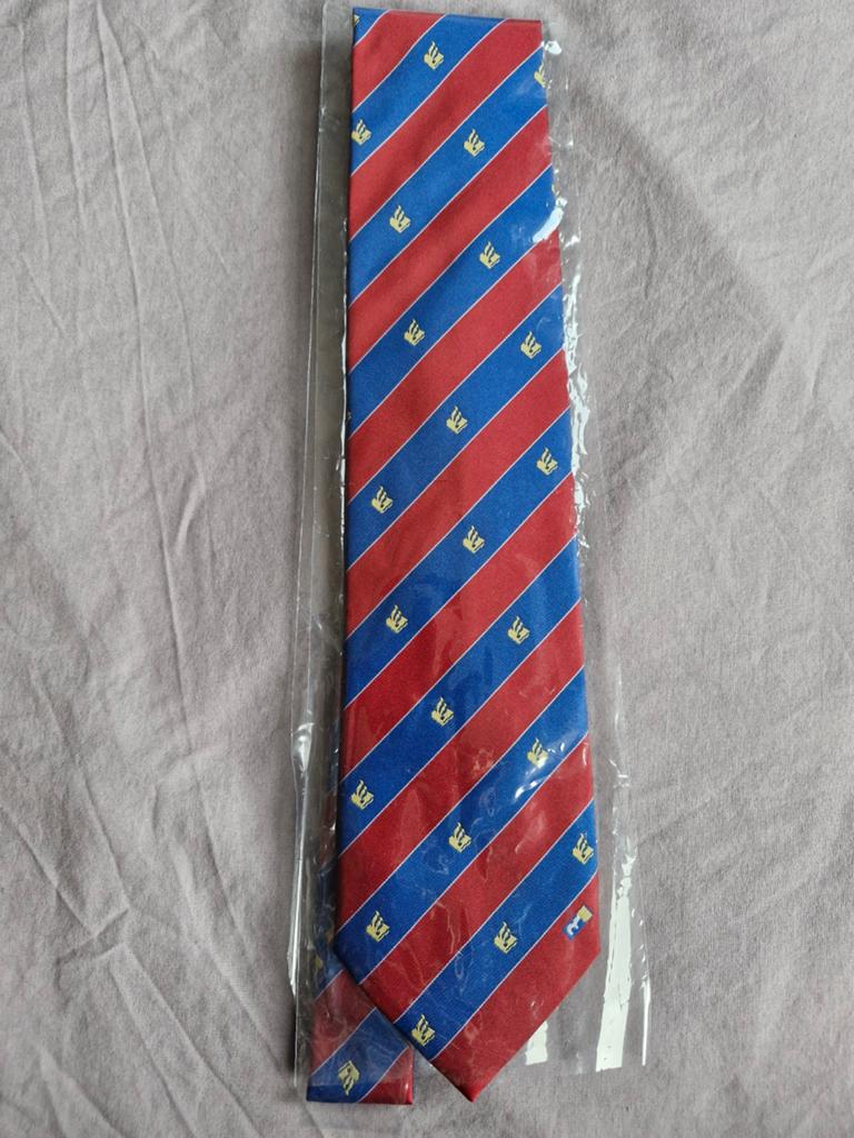 Stropdas Politie Rotterdam-Rijnmond - Nieuw, Blauw, Nieuw, Ophalen of Verzenden, Met patroon