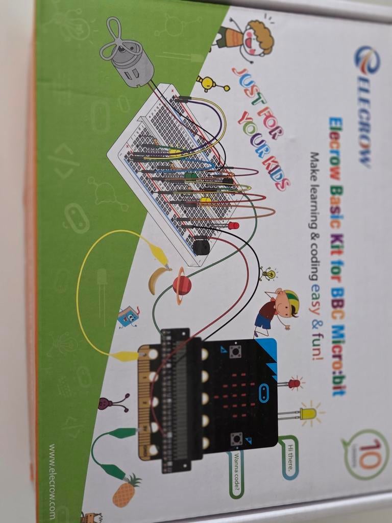 Elecrow Basic Kit voor BBC Micro:bit - Leer coderen, Overige thema's, Educatief, Meerkleurig, Ophalen of Verzenden