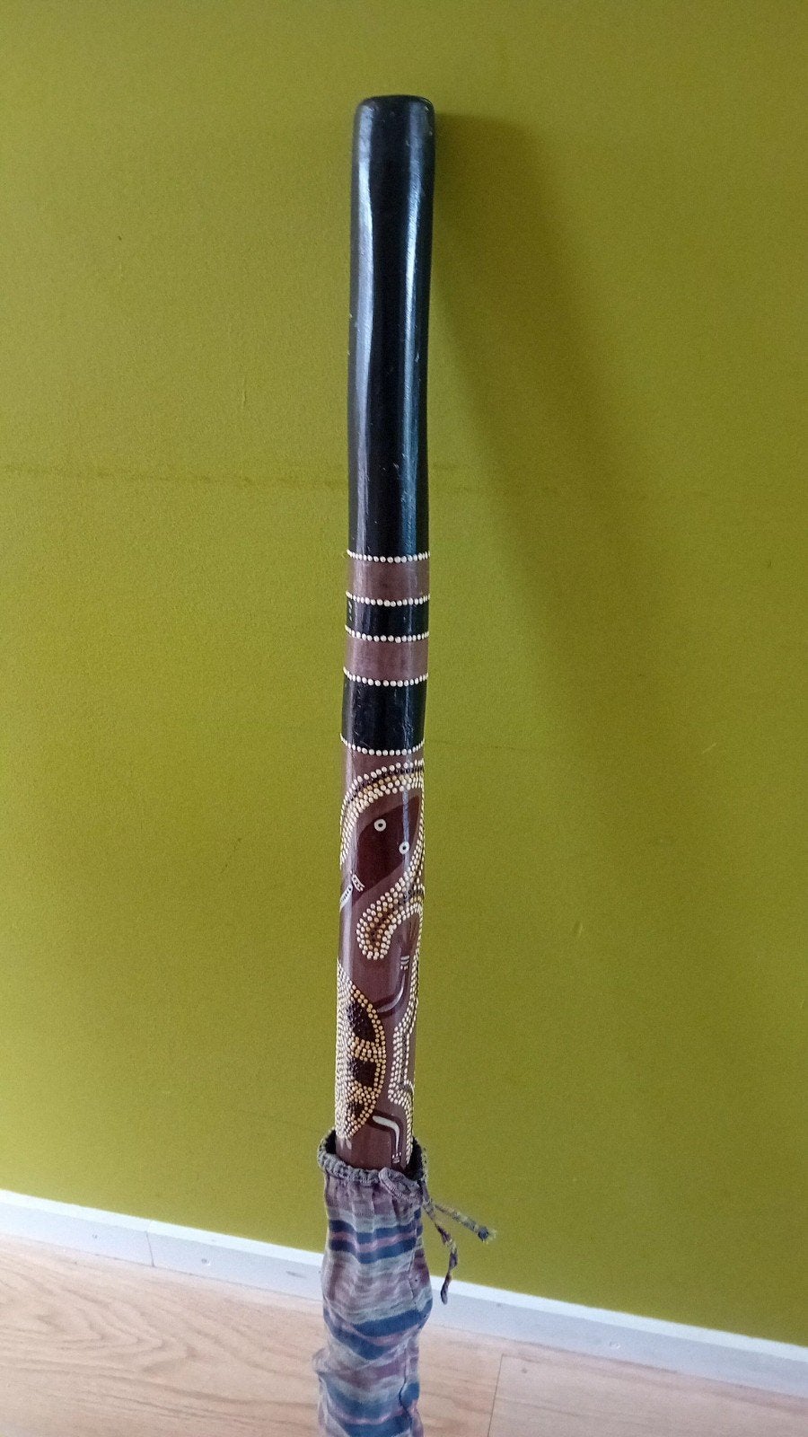 Didgeridoo met tas, Ophalen of Verzenden