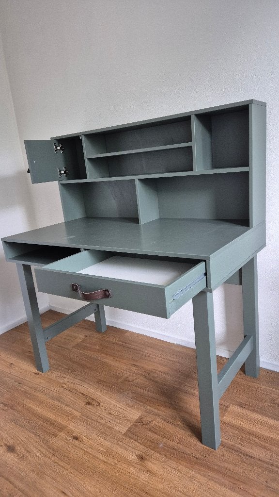 vtwonen bureau Stage grenen groen, Huis en Inrichting, Ophalen, Groen, Gebruikt, 110 cm