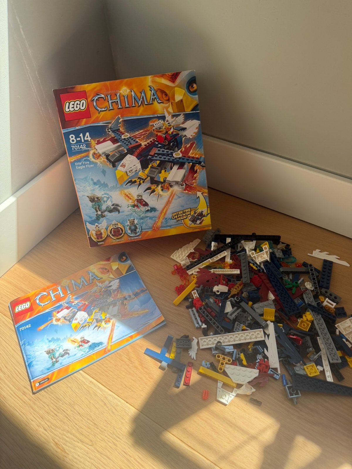 Lego Chima 70142 set, Inclusief accessoires, Overige thema's, Lego, Ophalen of Verzenden