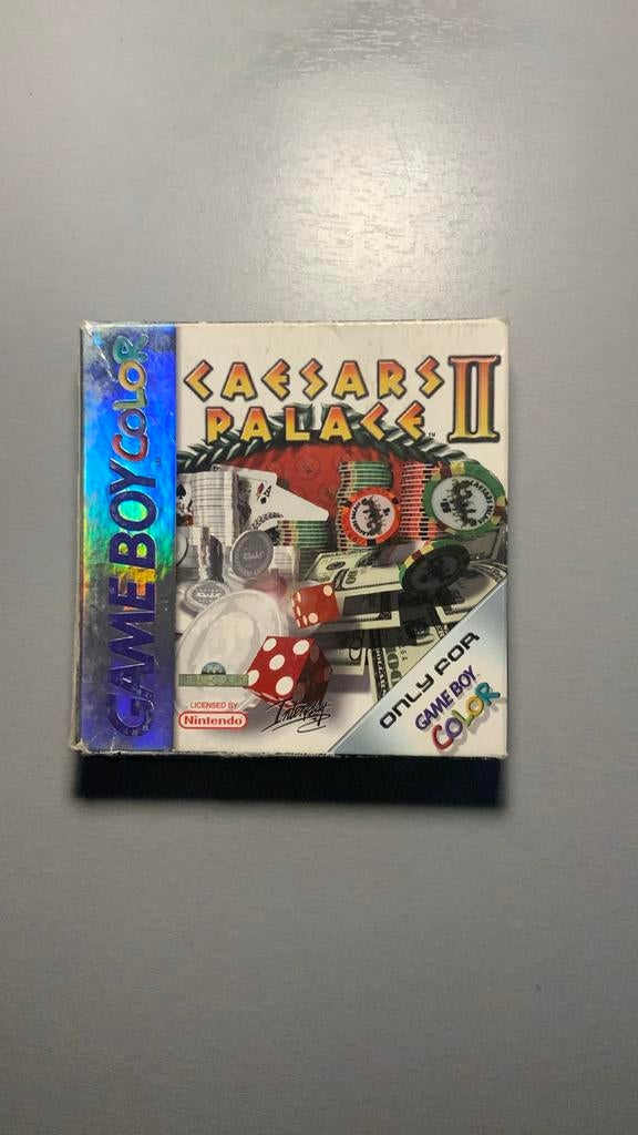 Caesar's Palace II Game Boy Color (CIB), Overige genres, 1 speler, Ophalen of Verzenden, Zo goed als nieuw