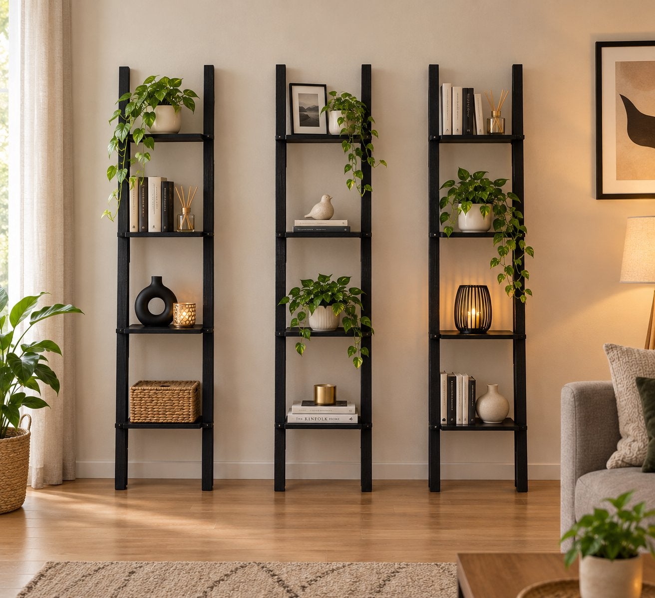 3 ladders, Ophalen
