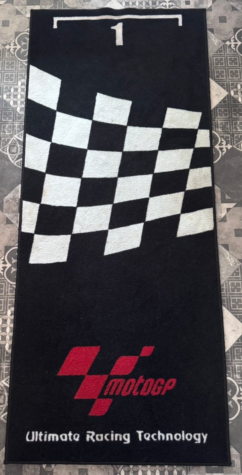 MOTO GP PARC FERME Garage mat, Ophalen of Verzenden, Gebruikt