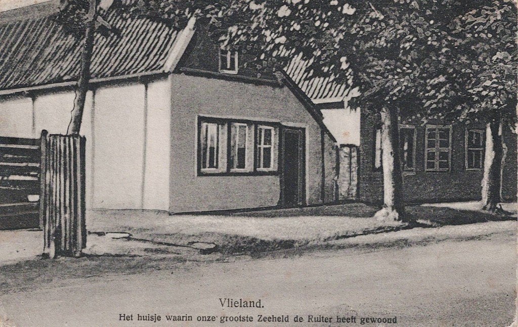 Vlieland Het Huisje waarin onze grootse Zeeheld de 14, Verzenden, 1940 tot 1960, Gelopen, Waddeneilanden