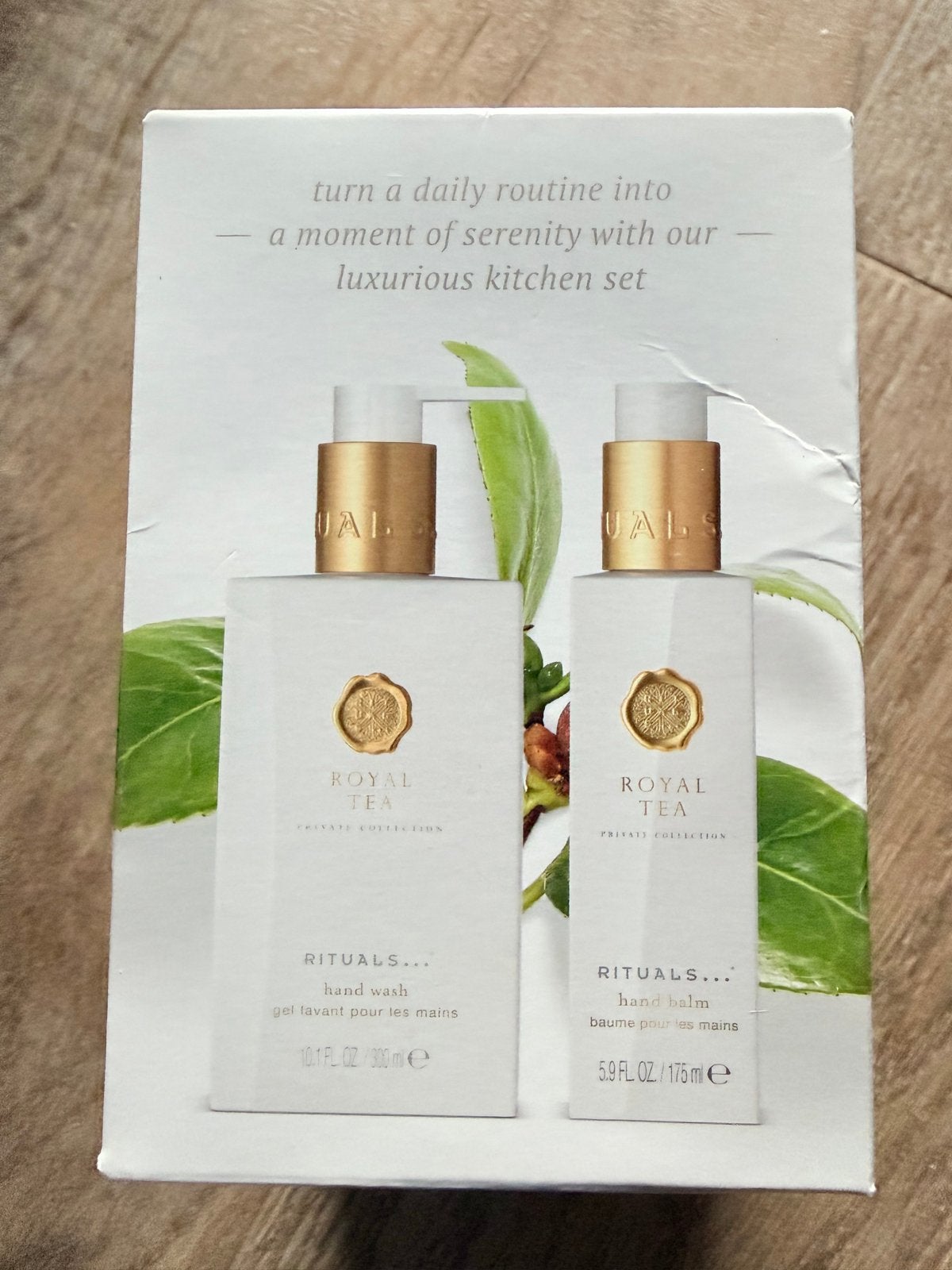 Rituals Royal Tea Keuken Set - Handzeep & Handbalsem, Ophalen of Verzenden, Nieuw, Overige typen