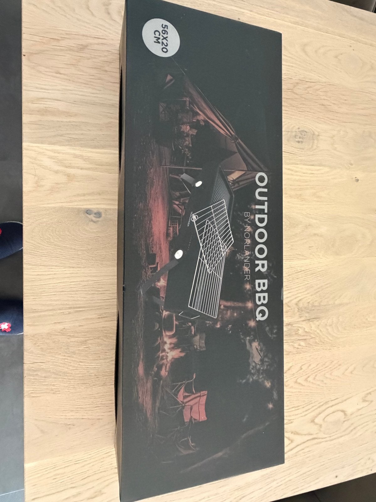 Nieuwe Outdoor BBQ van Norlander (56x20 cm), Ophalen of Verzenden, Nieuw