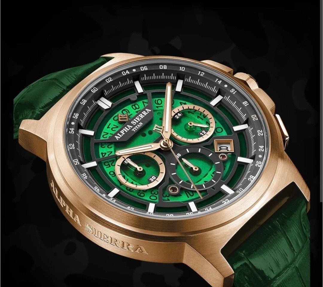 Gezocht: Alpha Sierra Titan GRG15 horloge (groen), Ophalen of Verzenden