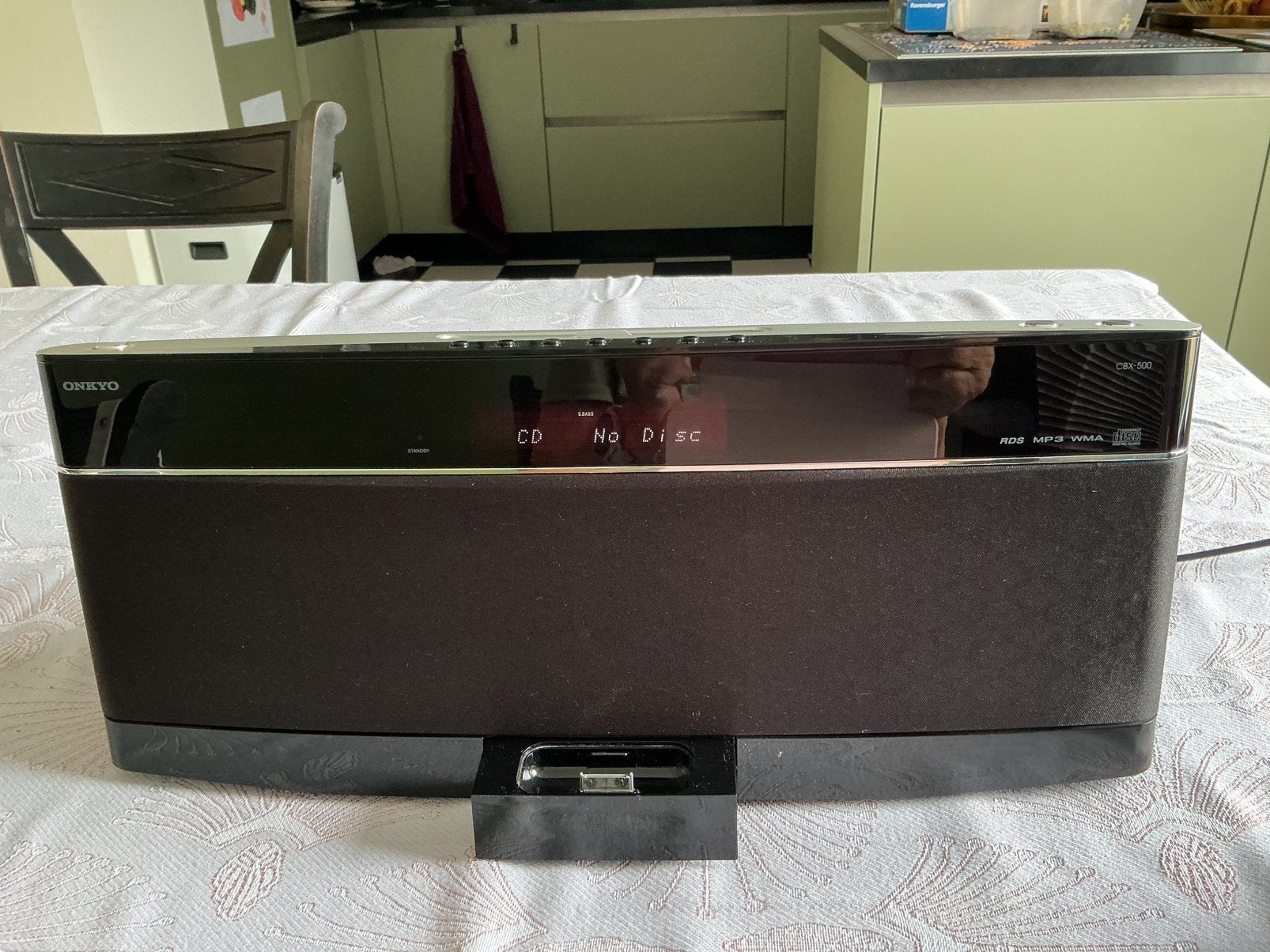 Onkyo CBX 500 microset met Ipod dock zwart, Audio, Tv en Foto, Mp3-spelers | Accessoires | Apple iPod, Ophalen, Gebruikt, Dock of Kabel