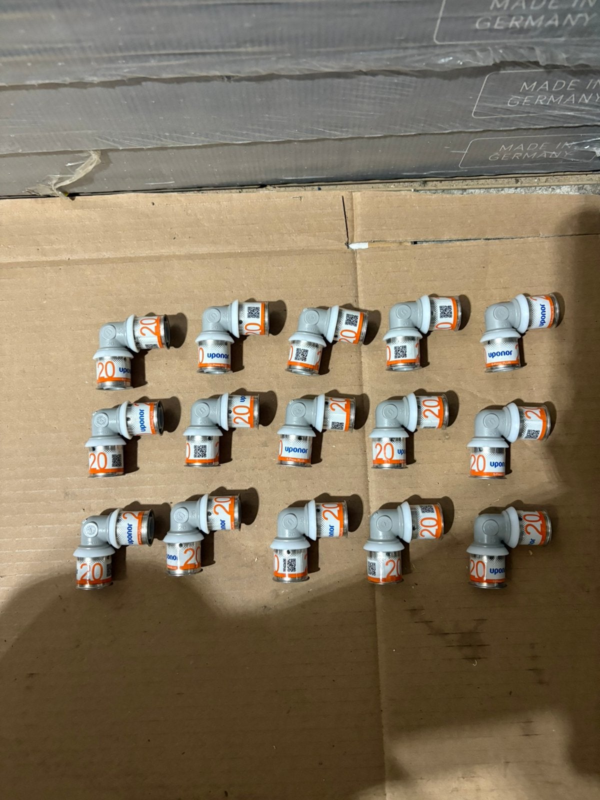 Uponor S-Press Plus Composiet perskoppeling knie 20 x 20, Ophalen of Verzenden, Zo goed als nieuw