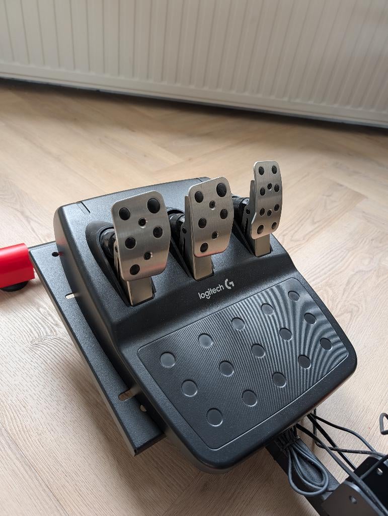 Logitech G29 stuurwiel + versnellingspook + standaard, Ophalen, Zo goed als nieuw, Stuur of Pedalen, PlayStation 3