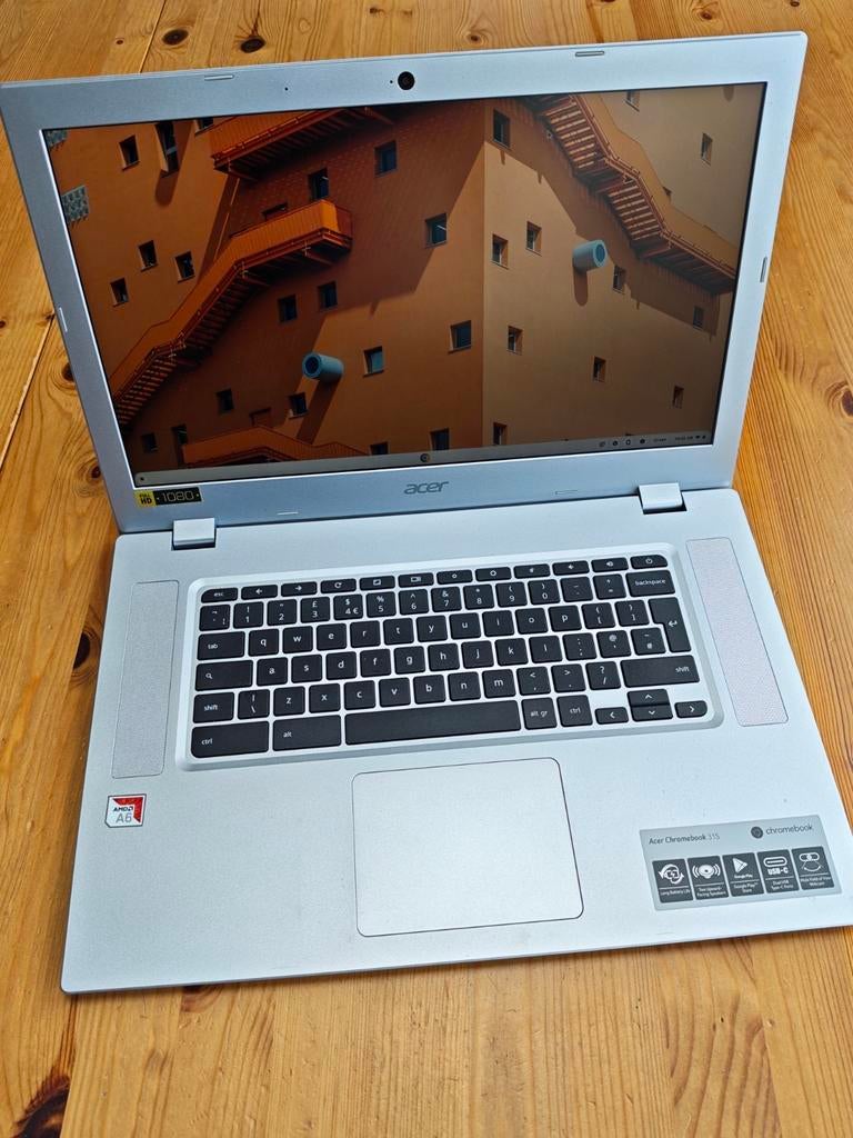 Acer Chromebook 315, Ophalen, 15 inch, Acer, 4 GB of minder