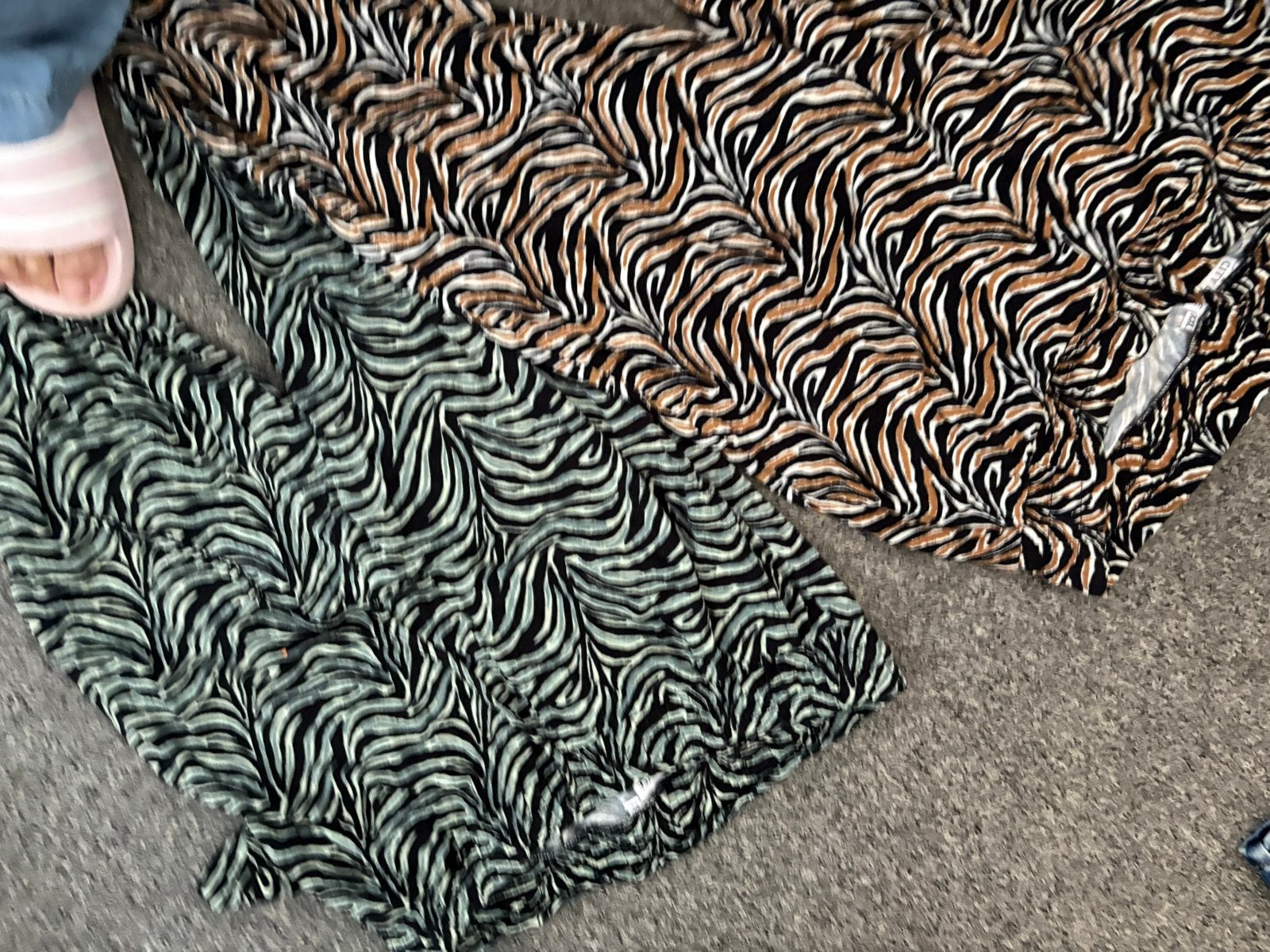 Broeken met zebraprint - Strak model in XL en XXL, Meerkleurig, Maat 46/48 (XL) of groter, Ophalen of Verzenden, Lang