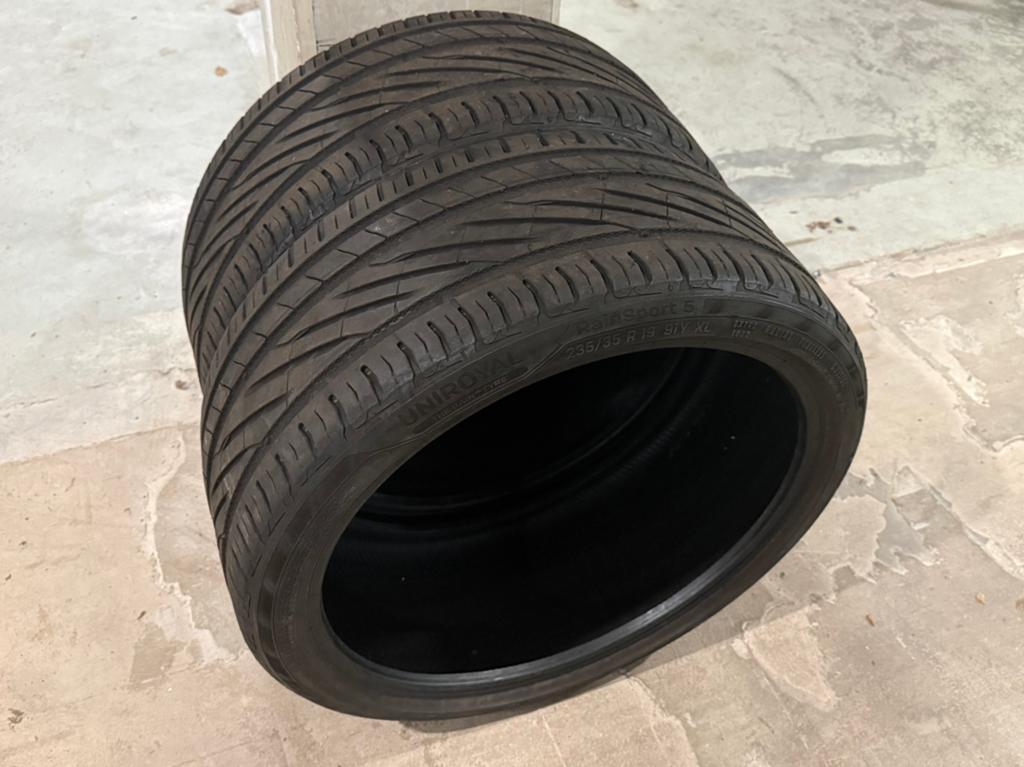 Uniroyal rainsport 5 235 35 R19 XL, Ophalen of Verzenden, Gebruikt