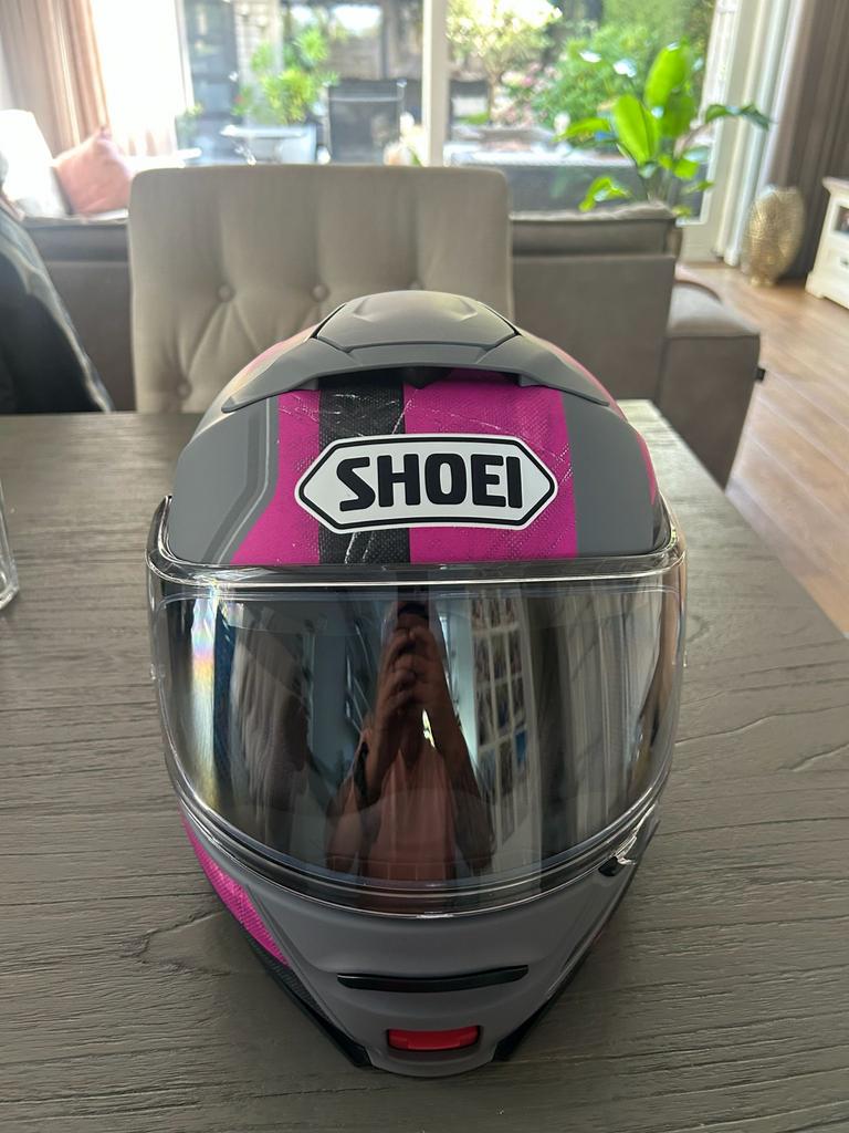 Shoei Motorhelm ZGAN maat M met Sena communicatieset, Motoren, Kleding | Motorhelmen, Dames, Heren, Integraalhelm, Shoei, Tweedehands