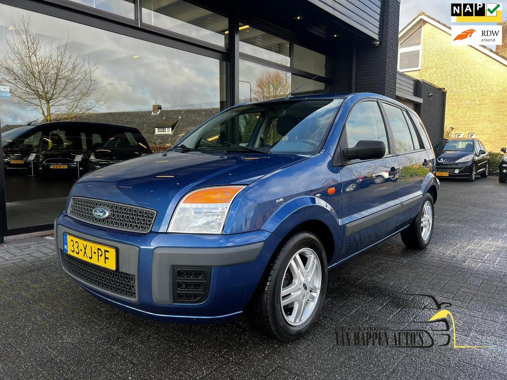 Ford Fusion 1.4-16V Champion / apk 2-2027, Voorwielaandrijving, 15 km/l, Gebruikt, Blauw