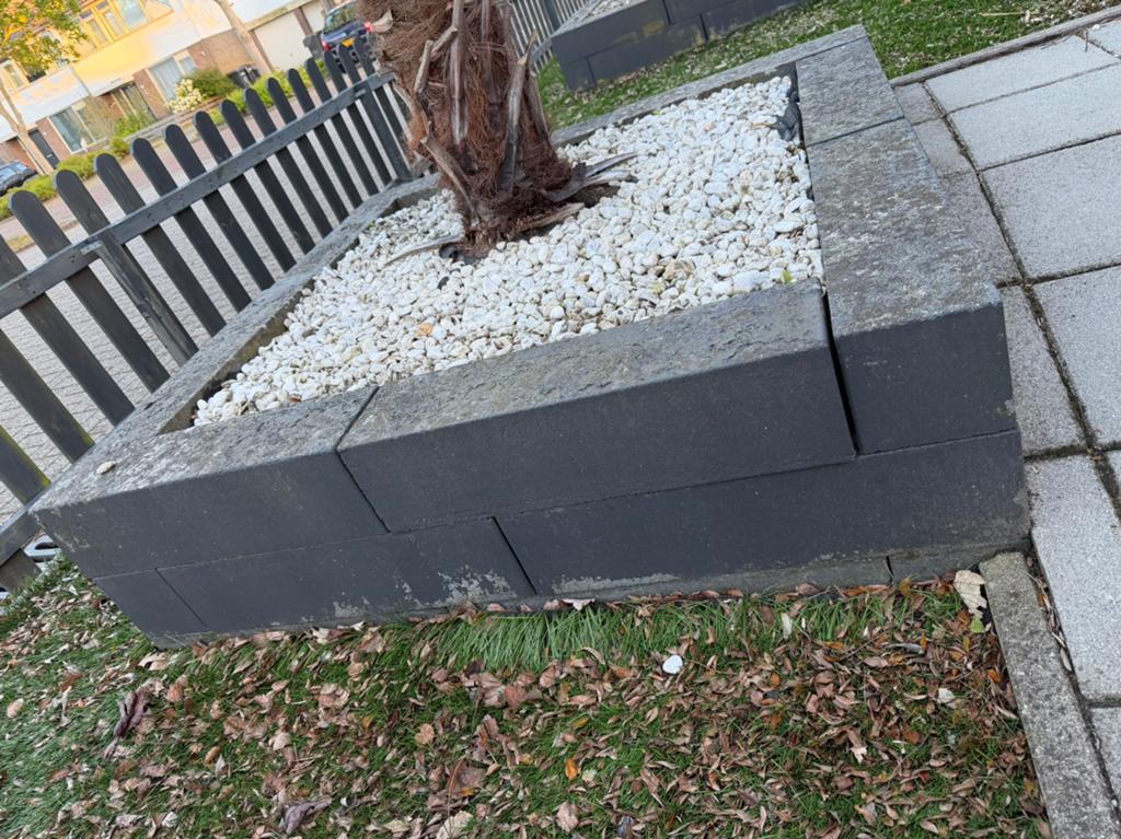 Stapelblokken voor plantenbakken, Ophalen, Steen, Gebruikt, Minder dan 30 cm