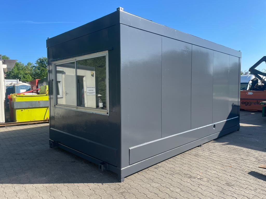 Kantoorunit met keukenblok en toilet, Ophalen