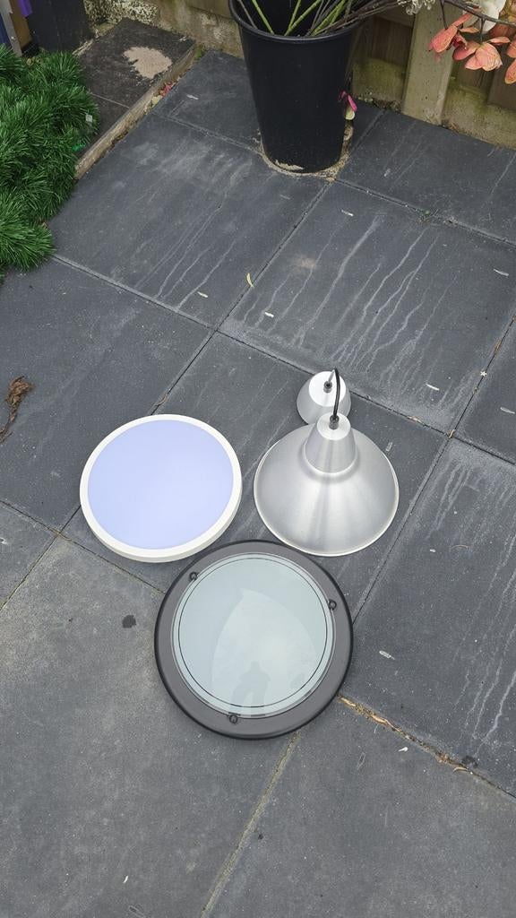 Diverse lampen: plafondlampen en hanglamp, Huis en Inrichting, Ophalen, Gebruikt