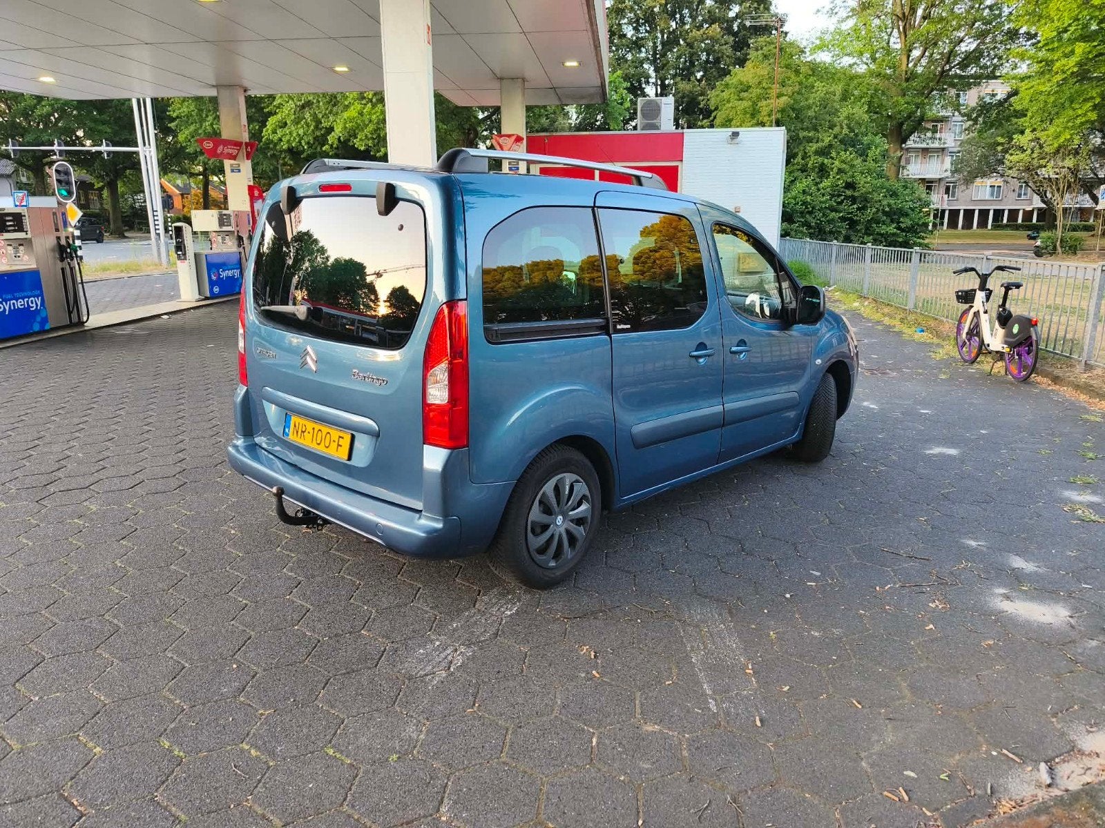 Citroën Berlingo 1.6 16V 2008 Blauw, Auto's, Citroën, Voorwielaandrijving, 1402 kg, 4 cilinders, Blauw