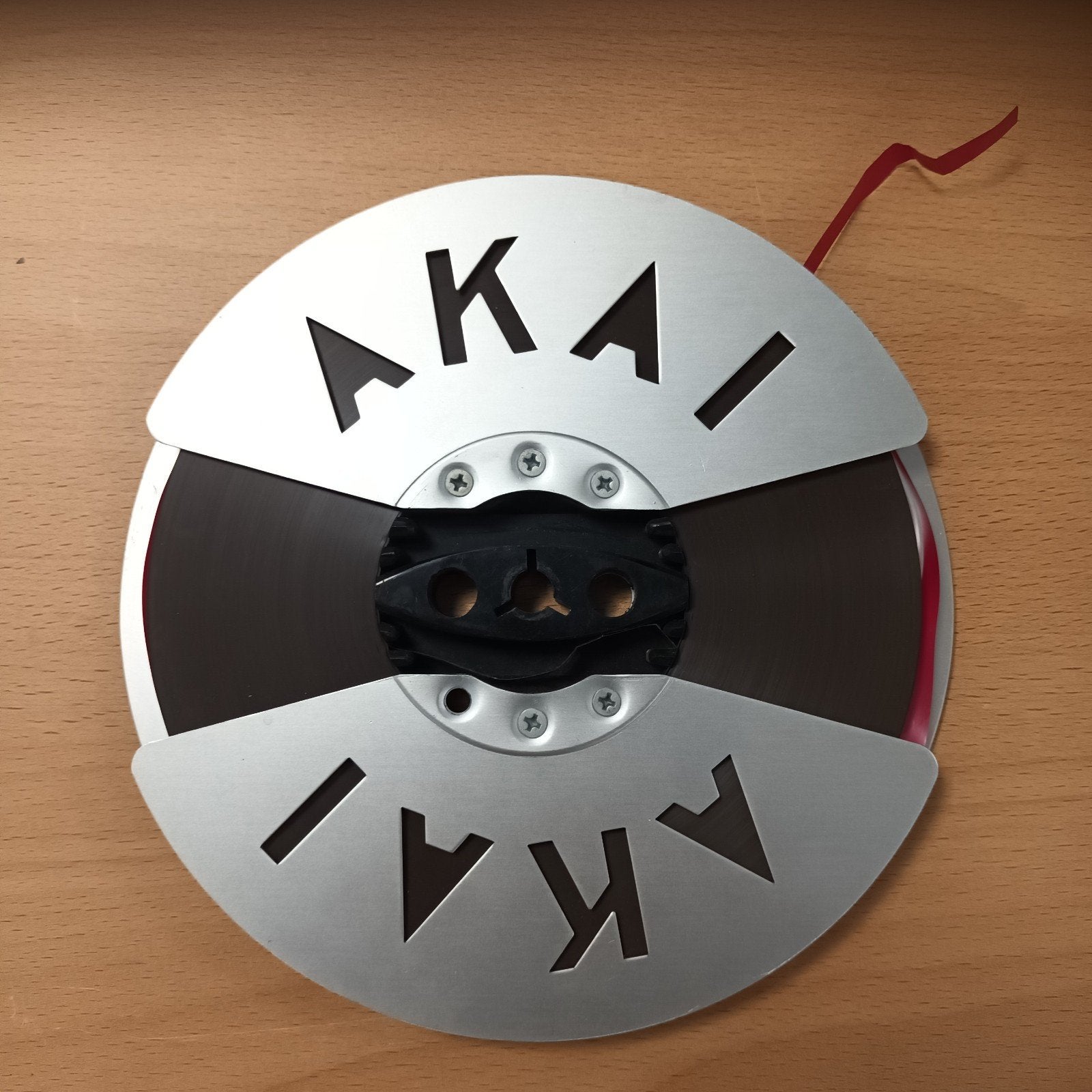 Akai band met spoel - Vintage audio accessoire, Ophalen of Verzenden, Onderdeel, Met banden