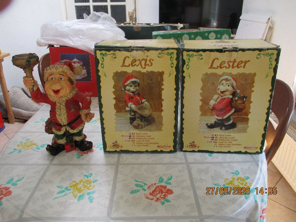 efteling kerstlaven, Ophalen, Zo goed als nieuw, Beeldje of Poppetje