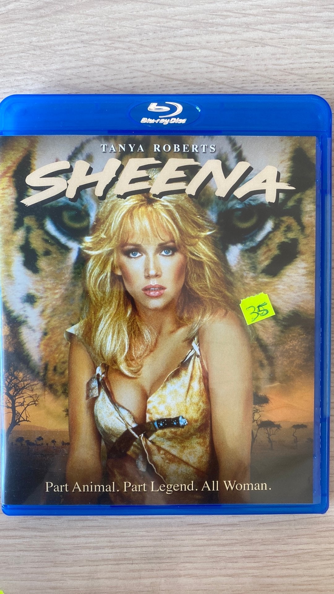 Sheena blu ray, Ophalen of Verzenden, Zo goed als nieuw, Avontuur