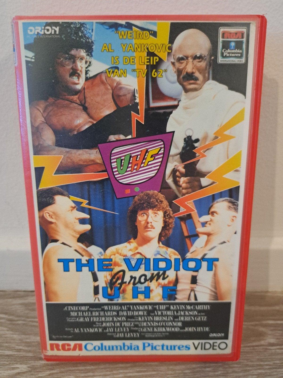 UHF  - Weird Al Yankovic VHS (Ex-renta, Cd's en Dvd's, VHS | Film, Alle leeftijden, Ophalen, Gebruikt, Komedie