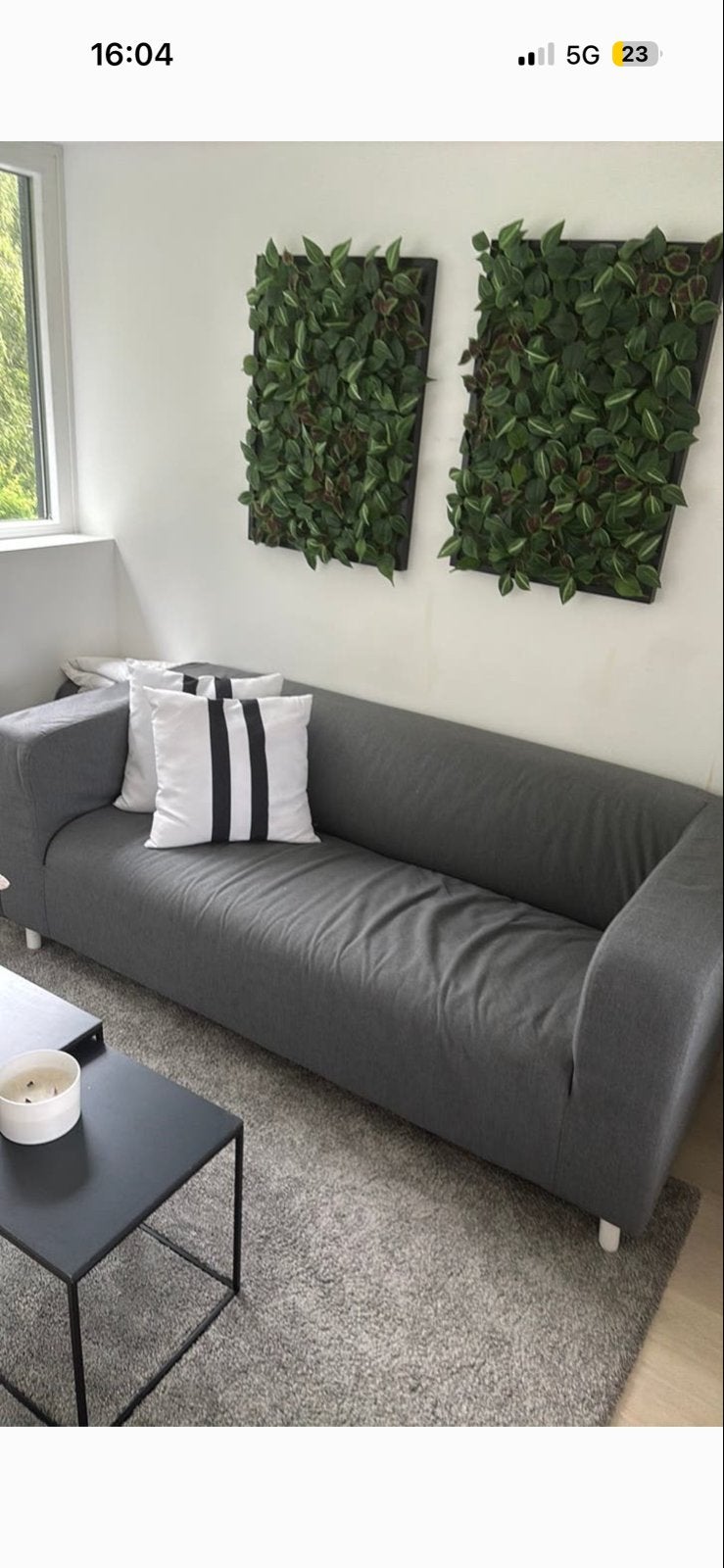 Ikea klippan bank, Huis en Inrichting, Ophalen, 150 tot 200 cm, Tweepersoons, 75 tot 100 cm