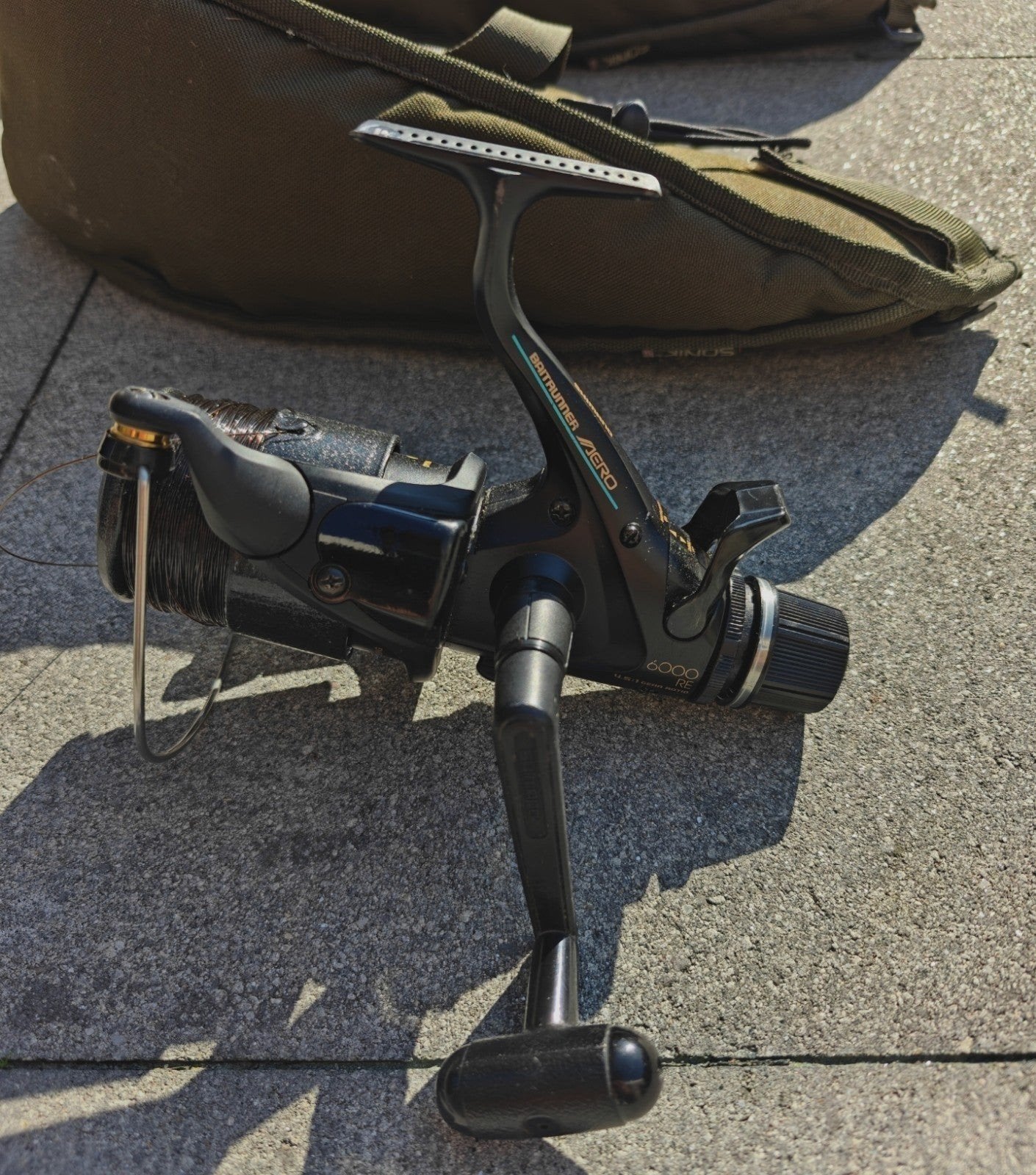 3x Shimano aero 6000 re baitrunner, Ophalen of Verzenden, Molen