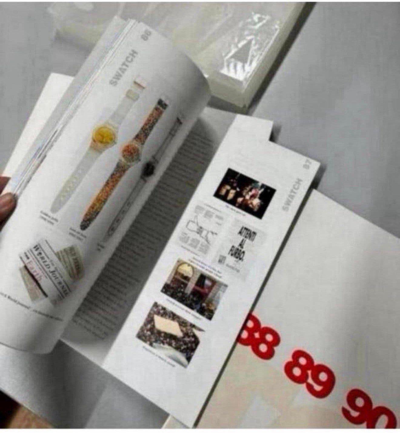 Swatch 1983-1992 Catalogus index & never ending story + hoes, Ophalen of Verzenden, Zo goed als nieuw, Catalogus