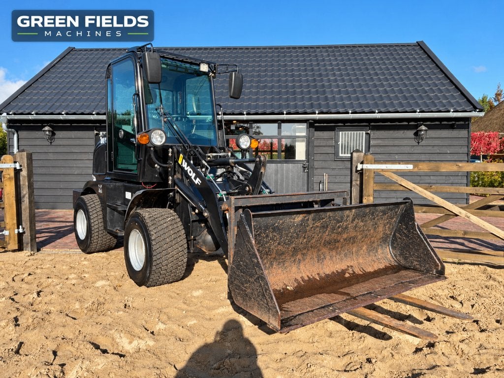 NETTE GEBRUIKTE mini shovel Wolf WL 80 8-2024-  228u, Ophalen, Wiellader of Shovel