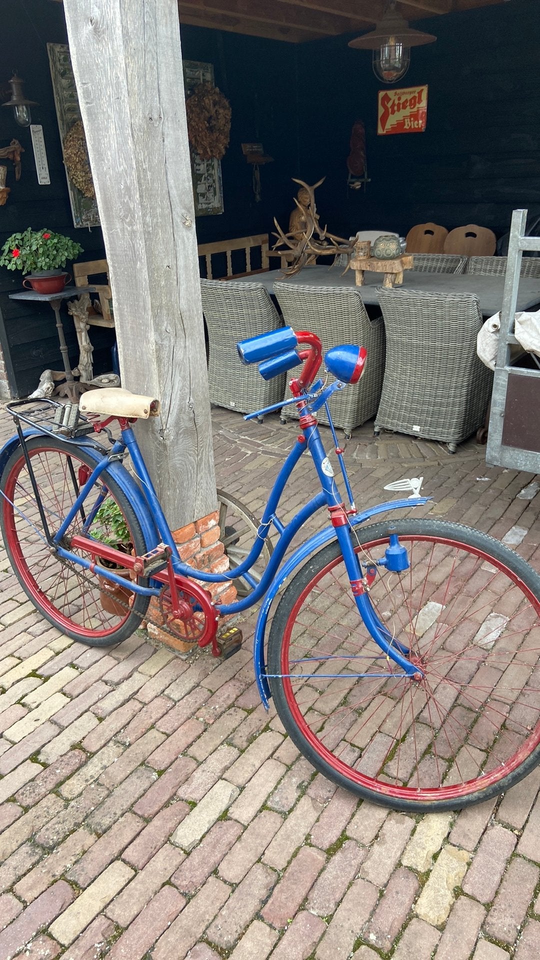 Fiets  antiek Victoria, Ophalen, Jaren '40