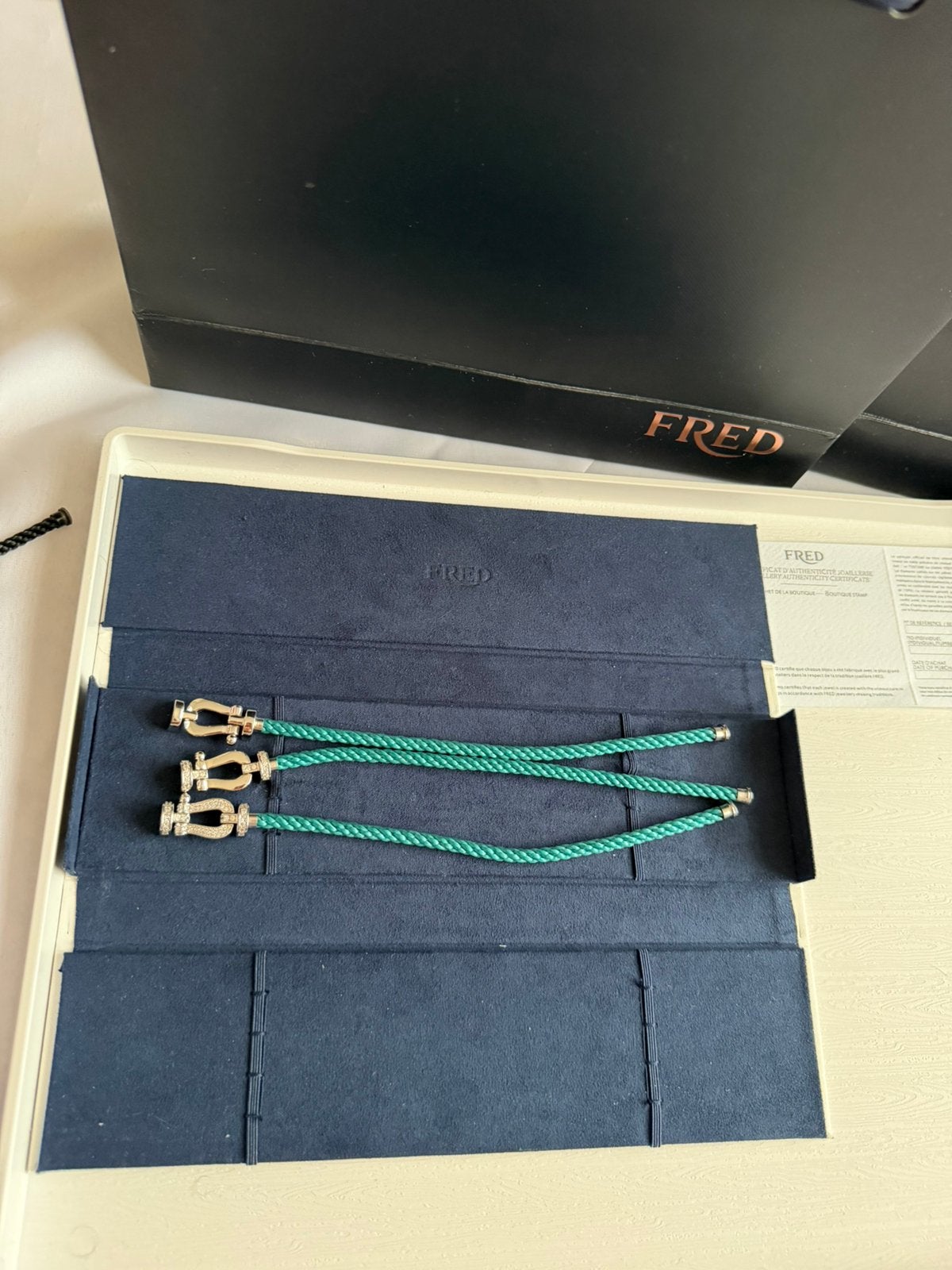 Fred armband groen, Staal, Nieuw, Ophalen of Verzenden, Met edelsteen