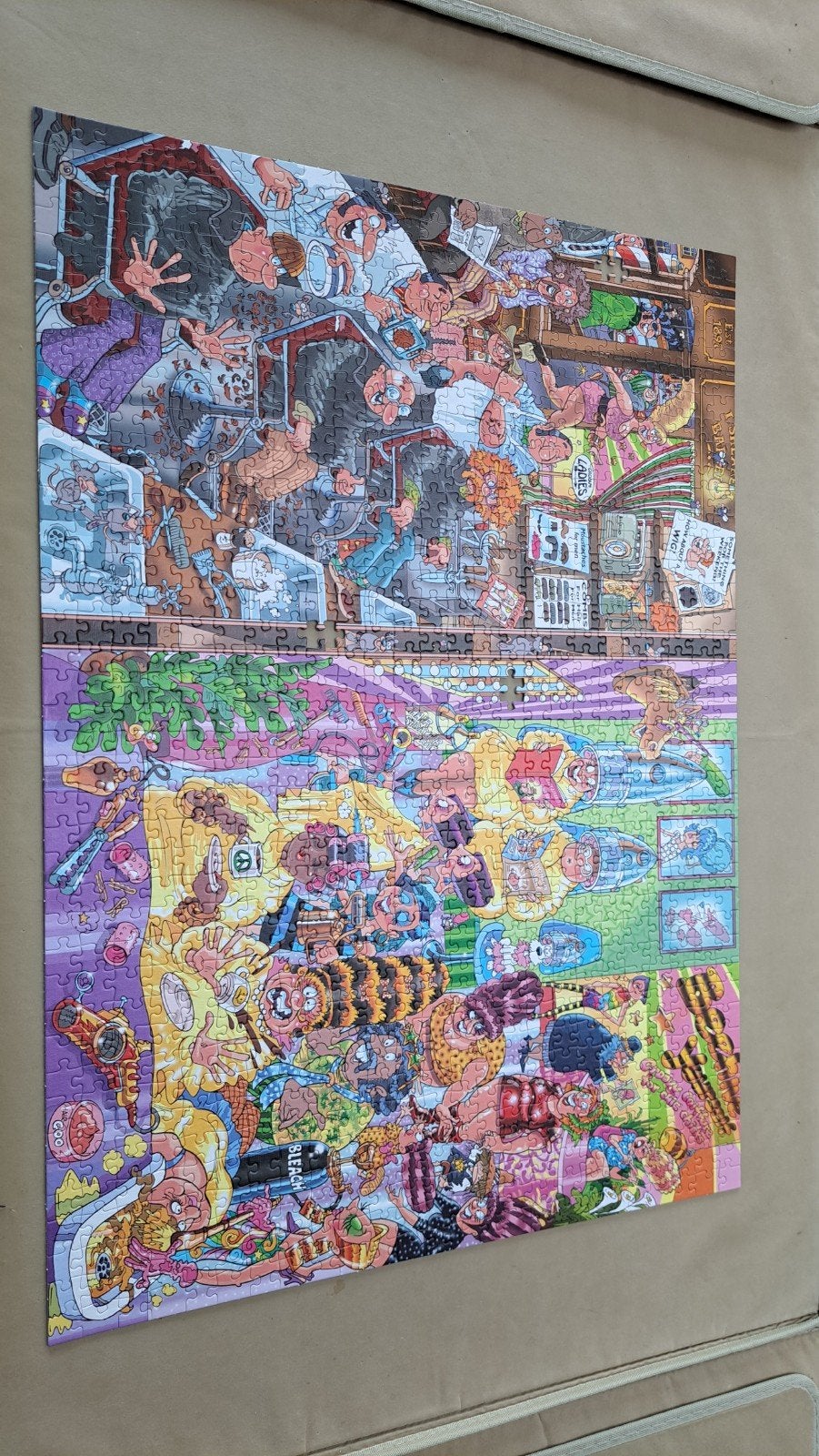 WASGIJ? 3  puzzel NIET compleet, Ophalen, 500 t/m 1500 stukjes, Gebruikt, Legpuzzel