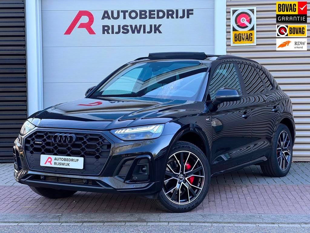 Audi Q5 50 TFSI e S edition Pano/HuD/Keyless/AppleCarPlay, Auto's, Automaat, Gebruikt, Euro 6, 4 cilinders