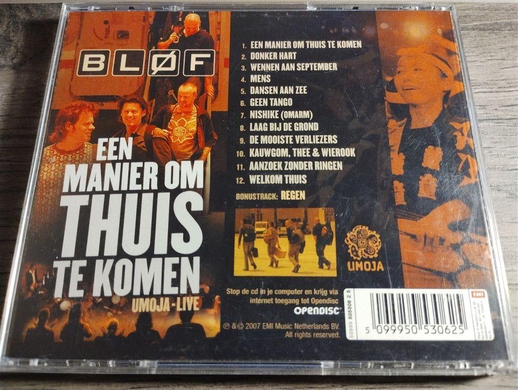 Blof - Een Manier Om Thuis Te Komen, Cd's en Dvd's, Ophalen of Verzenden, Zo goed als nieuw, Levenslied of Smartlap