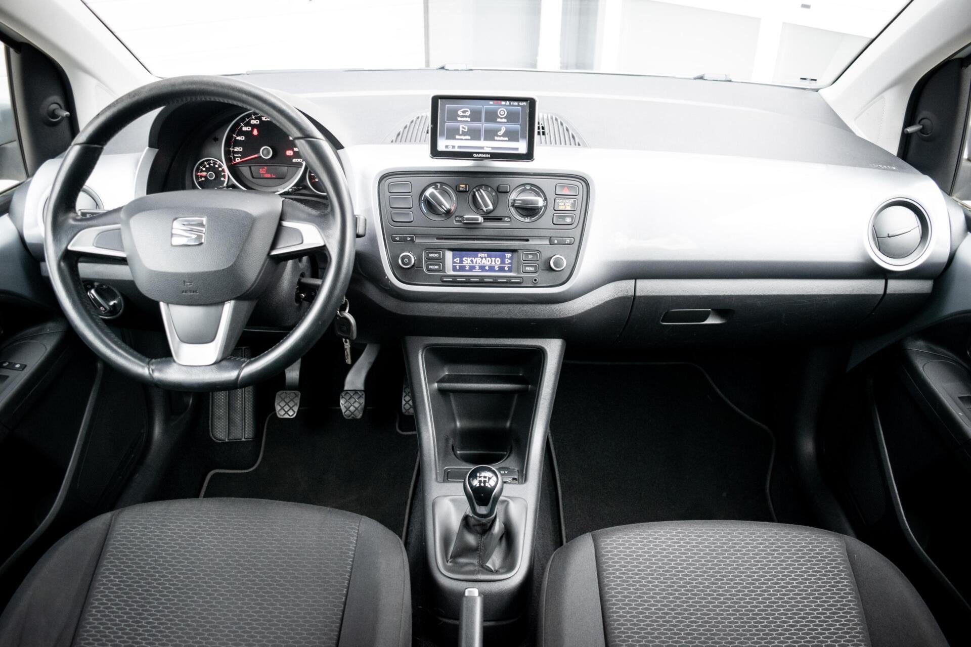 Seat Mii 1.0 Itech|NW. APK|5-DRS|NAVI|AIRCO|ELEKTRISCHE RAME, Auto's, Seat, Voorwielaandrijving, Euro 5, Start-stop-systeem, Gebruikt