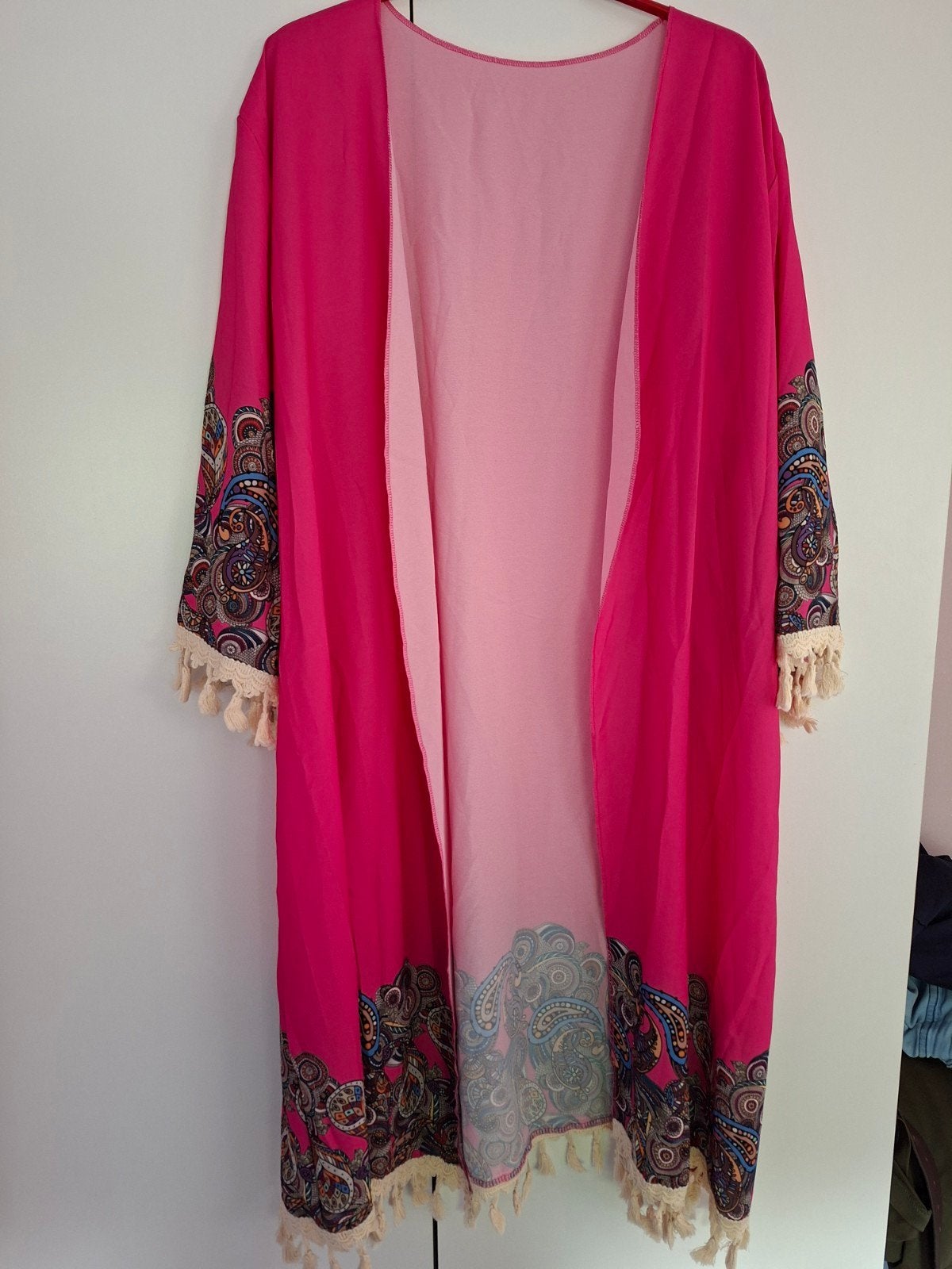 Roze Ibiza vest 42-48, Kleding | Dames, Ophalen of Verzenden, Nieuw, Maat 46/48 (XL) of groter, Roze