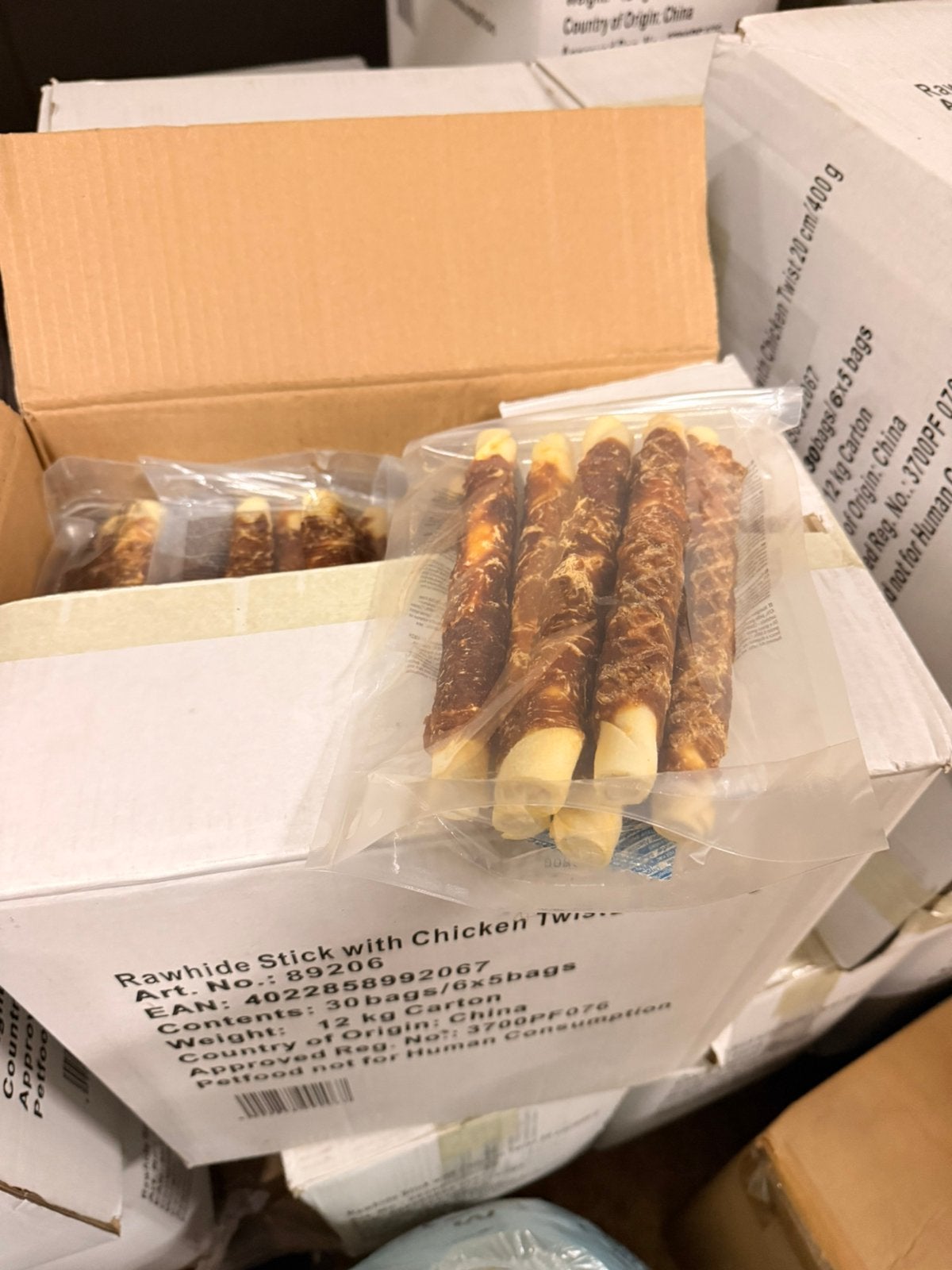 Partij honden snacks kip 400 gr, Ophalen of Verzenden, Hond