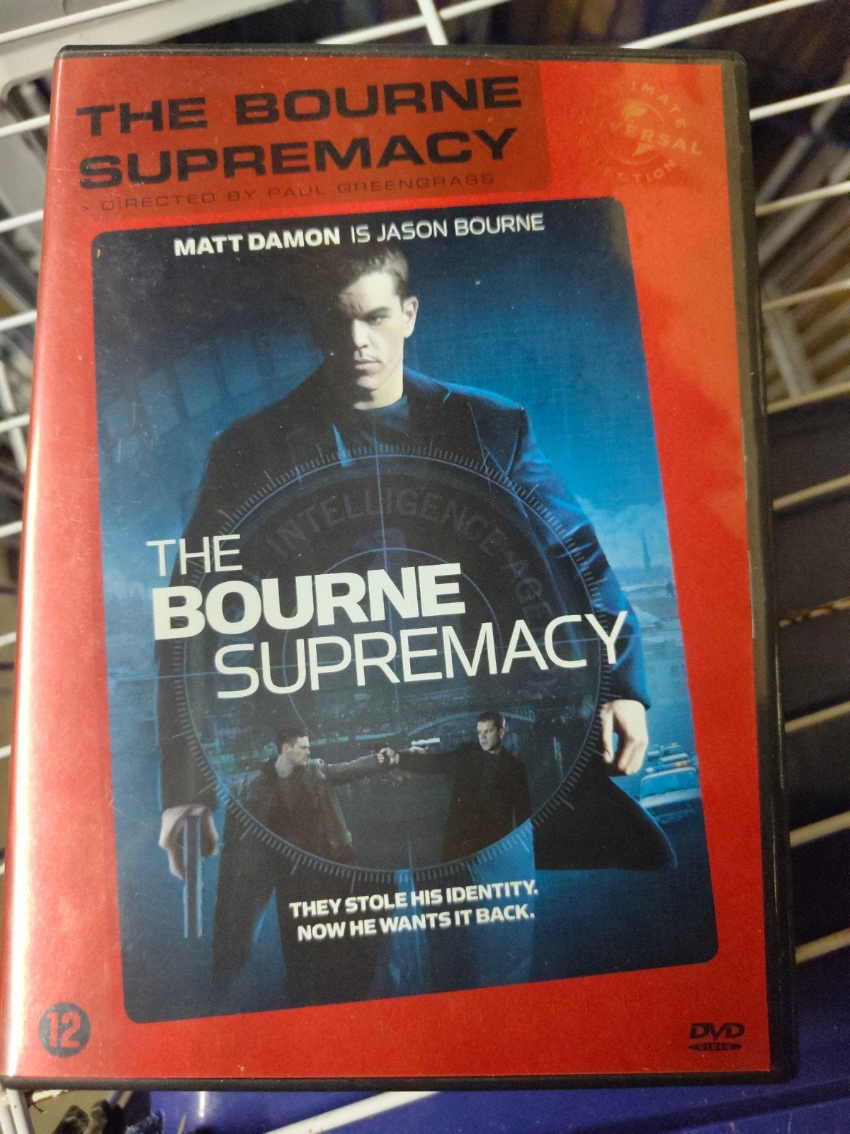 The Bourne Supremacy DVD - Actiethriller met Matt Damon, Vanaf 12 jaar, Ophalen of Verzenden, Gebruikt, Actiethriller
